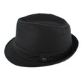 Epoch Hats Company Men's Cotton Denim Fedora Hat – Classic Lightweight Trilby Hat for Casual Outdoor Wear